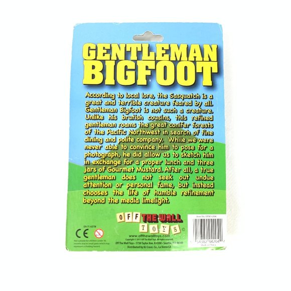 3/$25 Gentleman Bigfoot Off the Wall Toys Action Figure - Picture 2 of 7